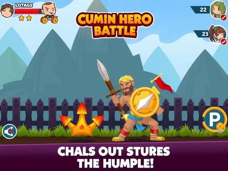 Cumin Hero Battle Game Screenshot